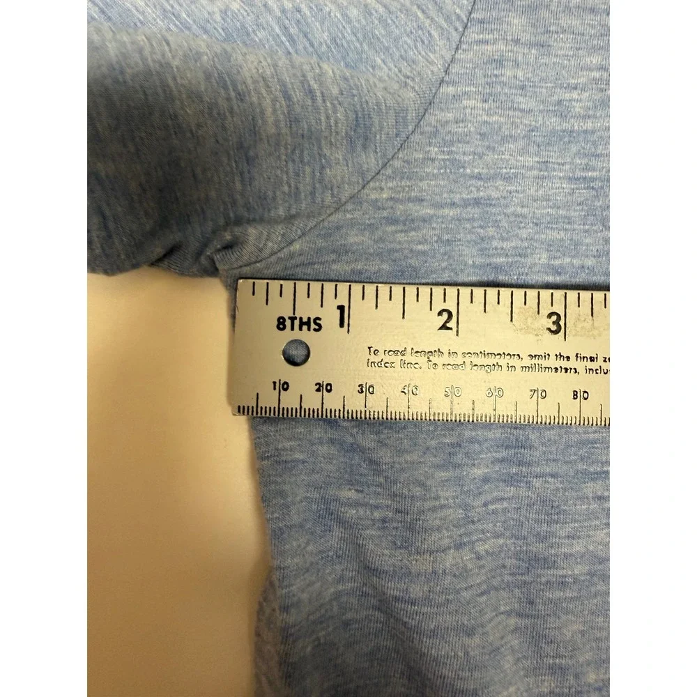 Polo Ralph Lauren Mens Large Blue Custom Fit‎ Cotton Short Sleeve Pony Logo Tee
